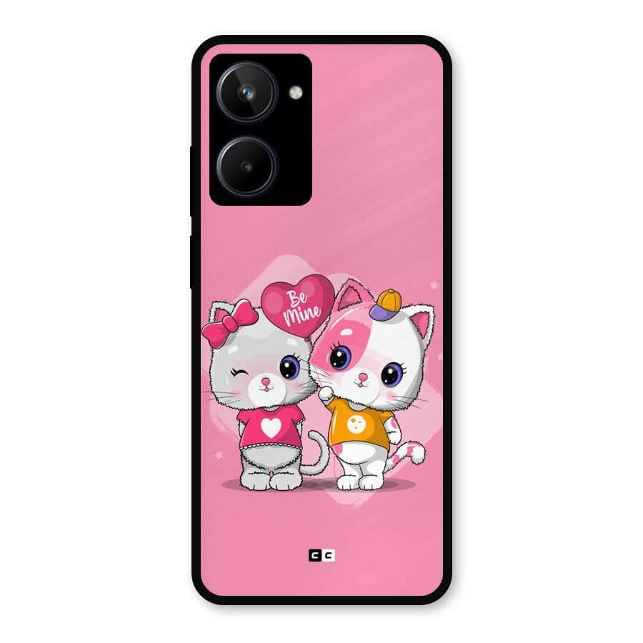 Cute Be Mine Metal Back Case for Realme 10