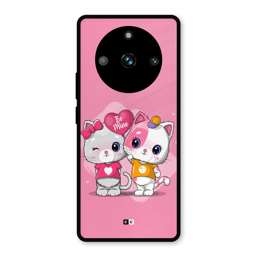 Cute Be Mine Metal Back Case for Realme 11 Pro Plus