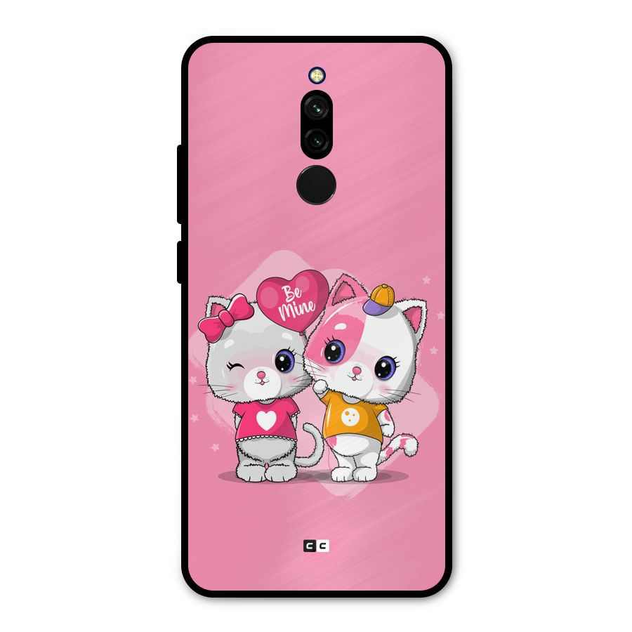 Cute Be Mine Metal Back Case for Redmi 8