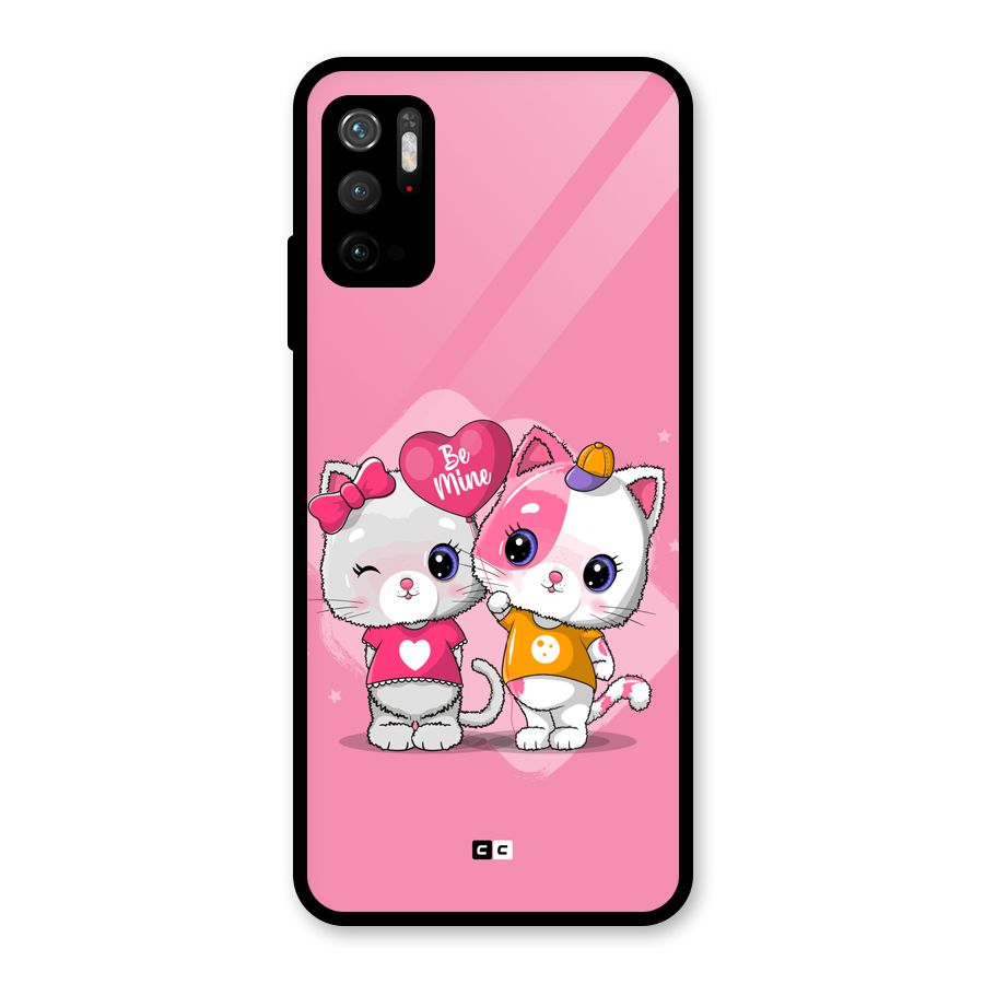 Cute Be Mine Metal Back Case for Redmi Note 10T 5G