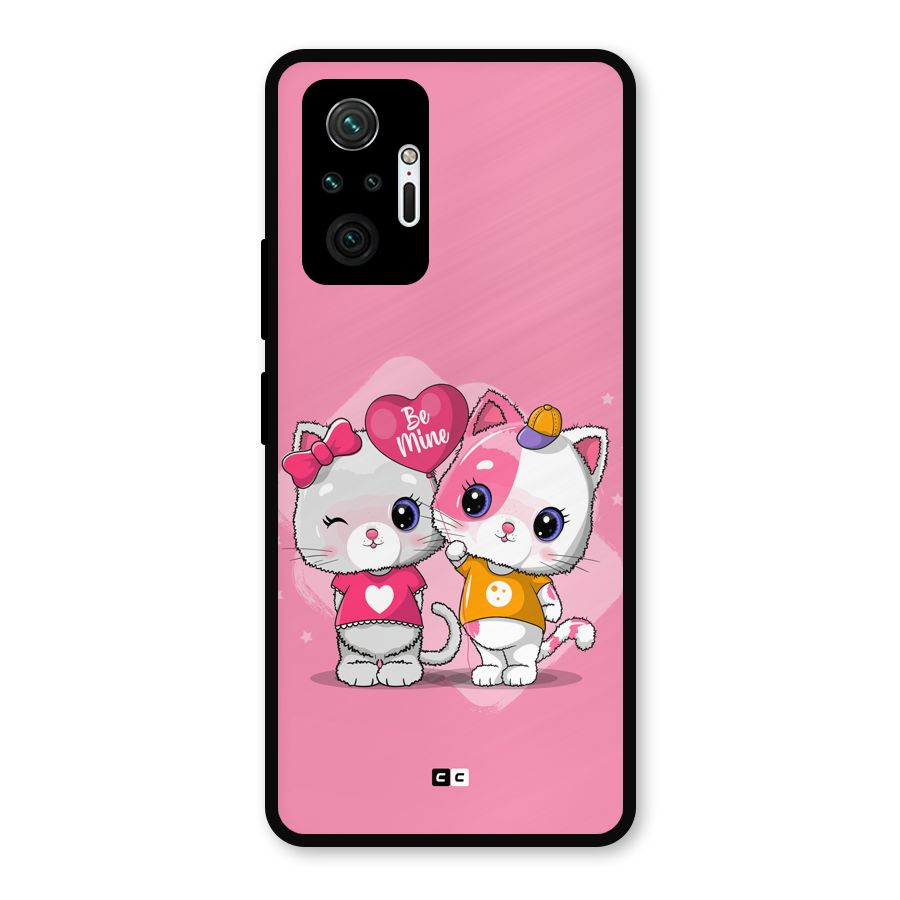 Cute Be Mine Metal Back Case for Redmi Note 10 Pro