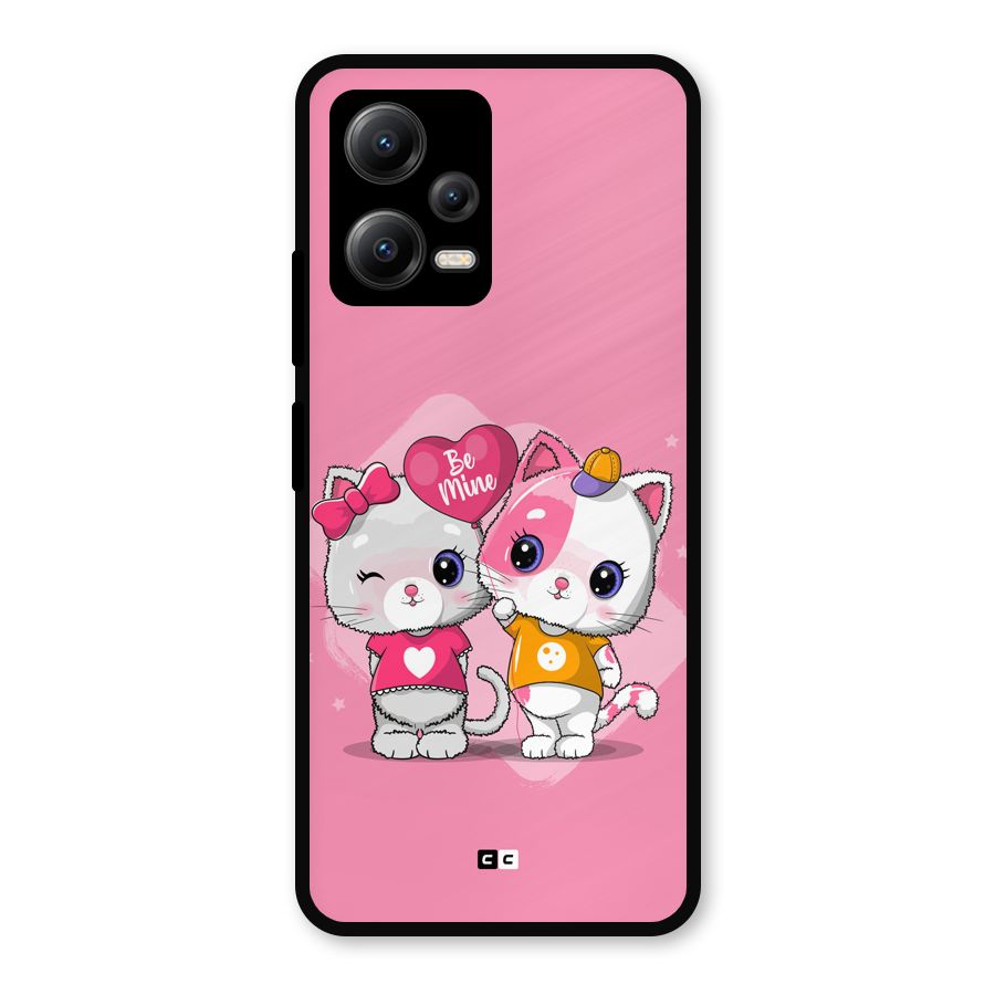 Cute Be Mine Metal Back Case for Redmi Note 12 5G