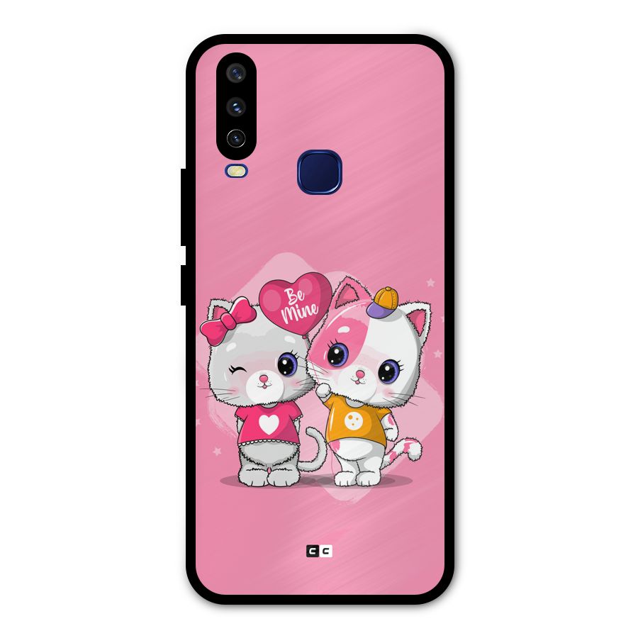 Cute Be Mine Metal Back Case for Vivo U10