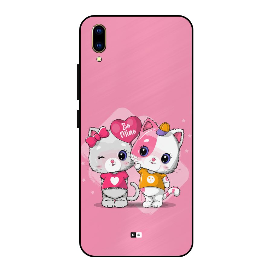 Cute Be Mine Metal Back Case for Vivo V11 Pro
