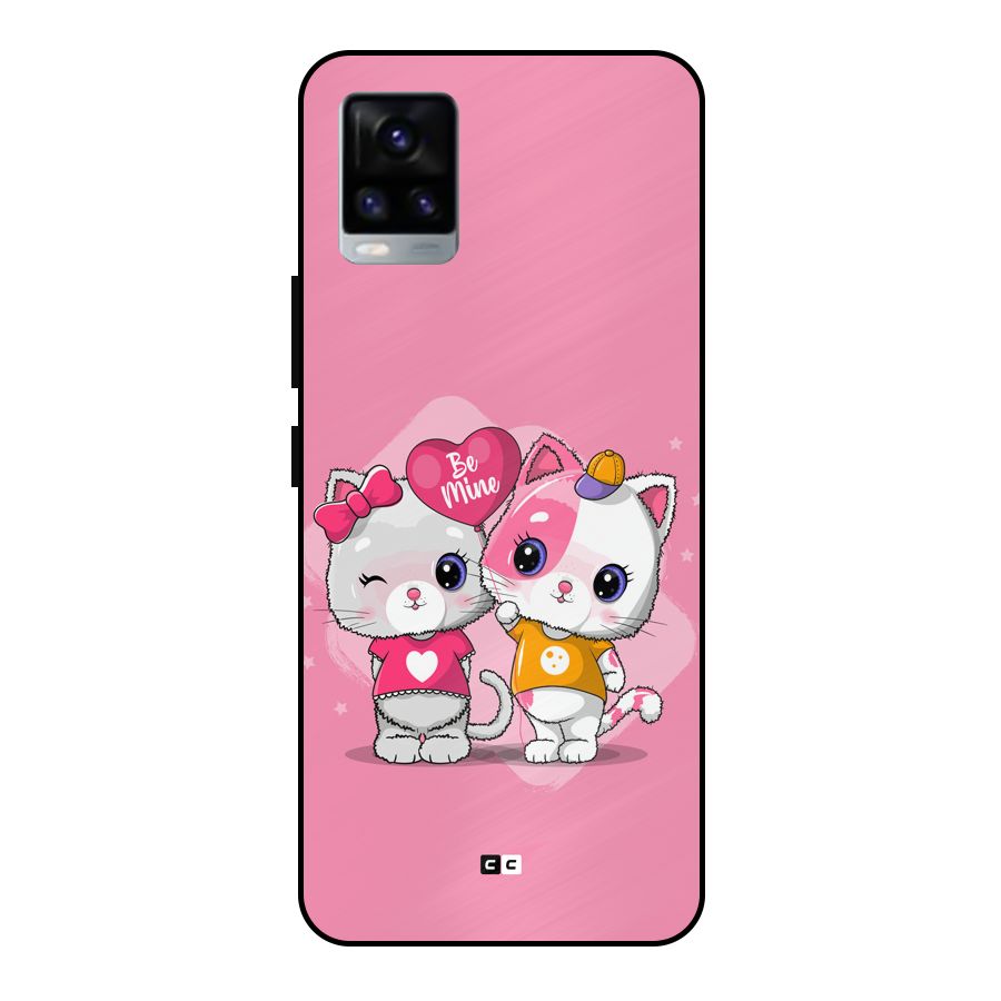 Cute Be Mine Metal Back Case for Vivo V20