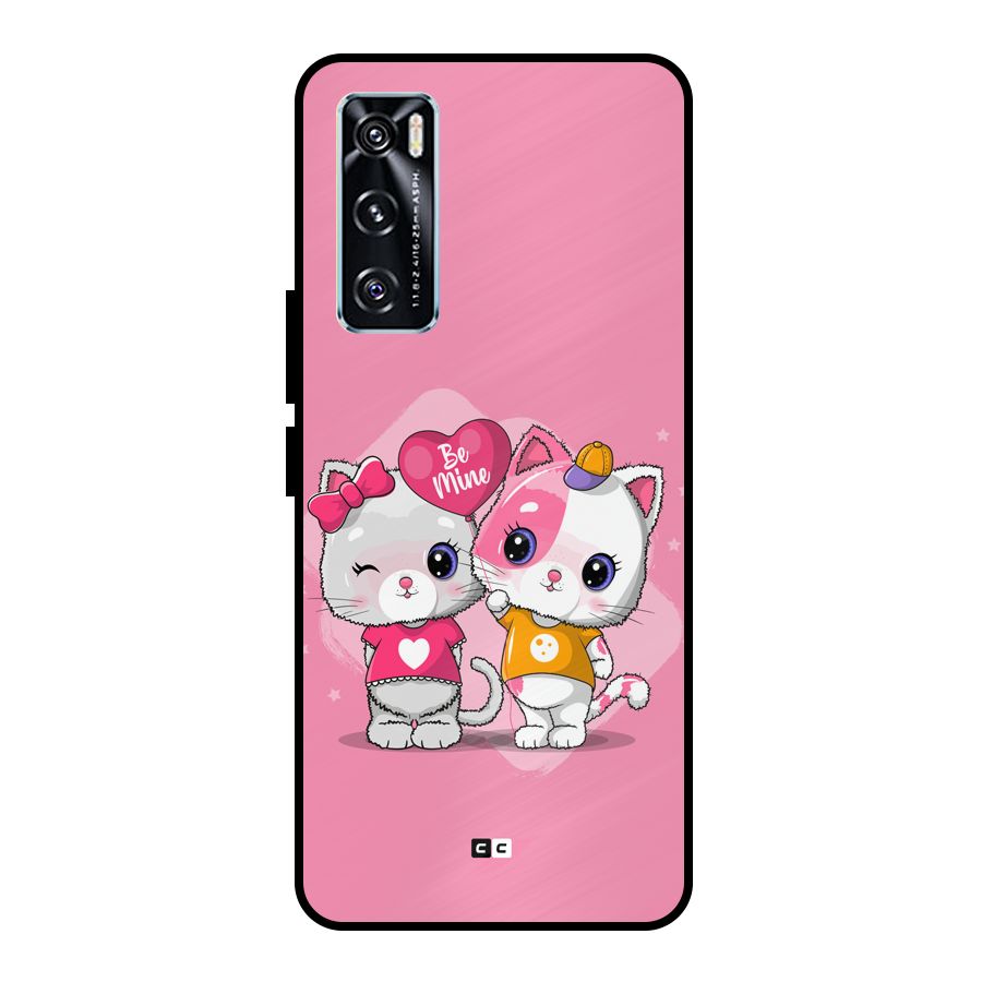 Cute Be Mine Metal Back Case for Vivo V20 SE