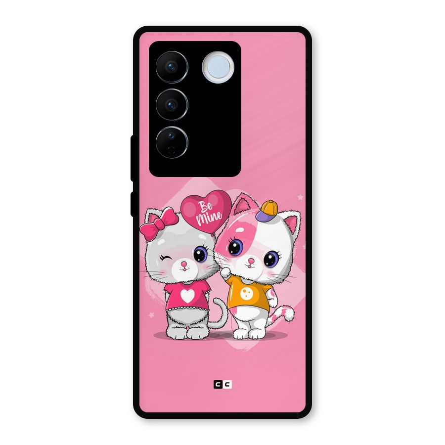 Cute Be Mine Metal Back Case for Vivo V27
