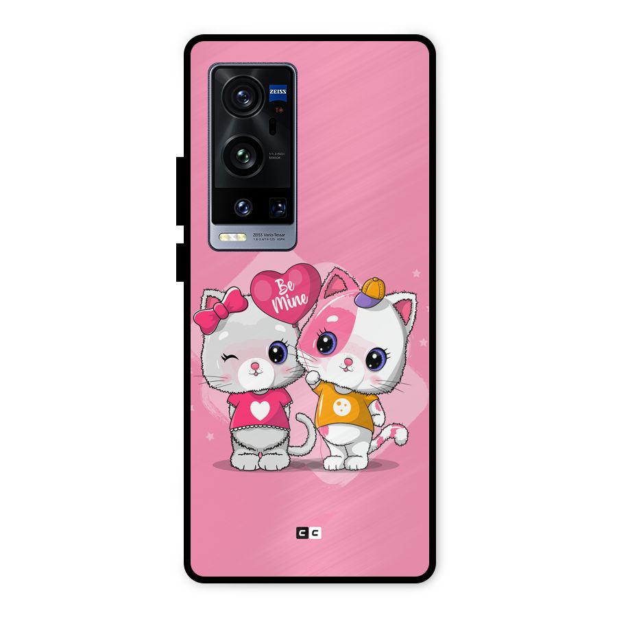 Cute Be Mine Metal Back Case for Vivo X60 Pro Plus