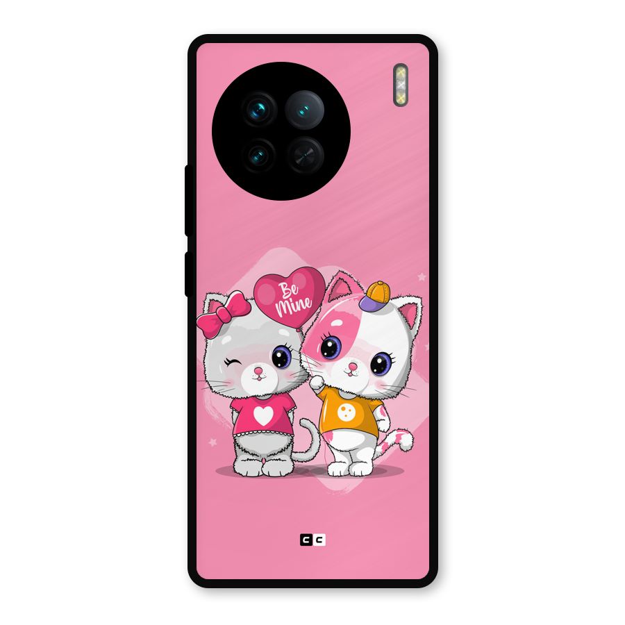 Cute Be Mine Metal Back Case for Vivo X90
