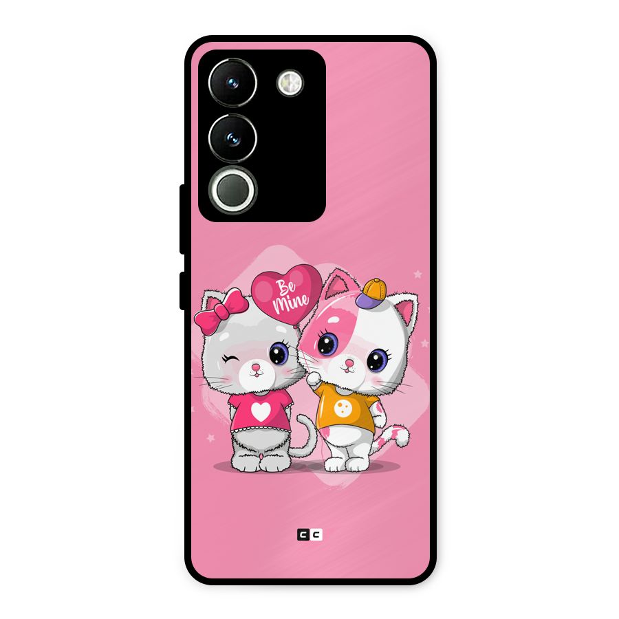 Cute Be Mine Metal Back Case for Vivo Y200