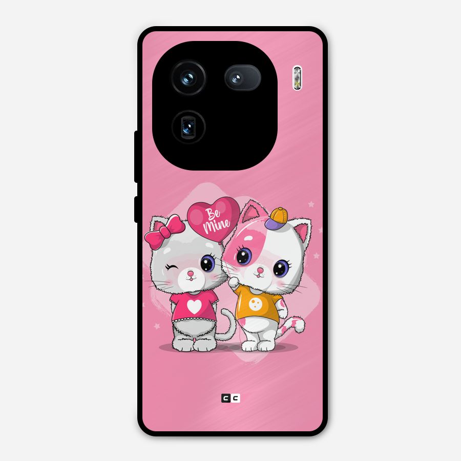 Cute Be Mine Metal Back Case for iQOO 12
