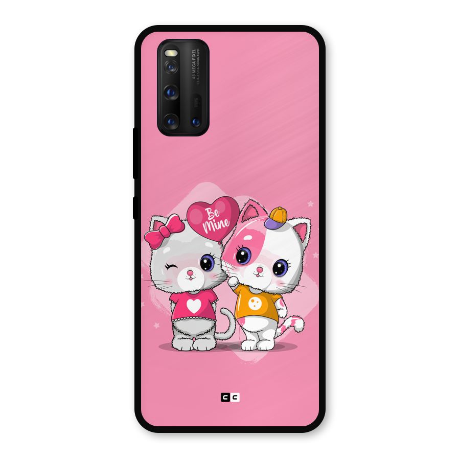 Cute Be Mine Metal Back Case for iQOO 3