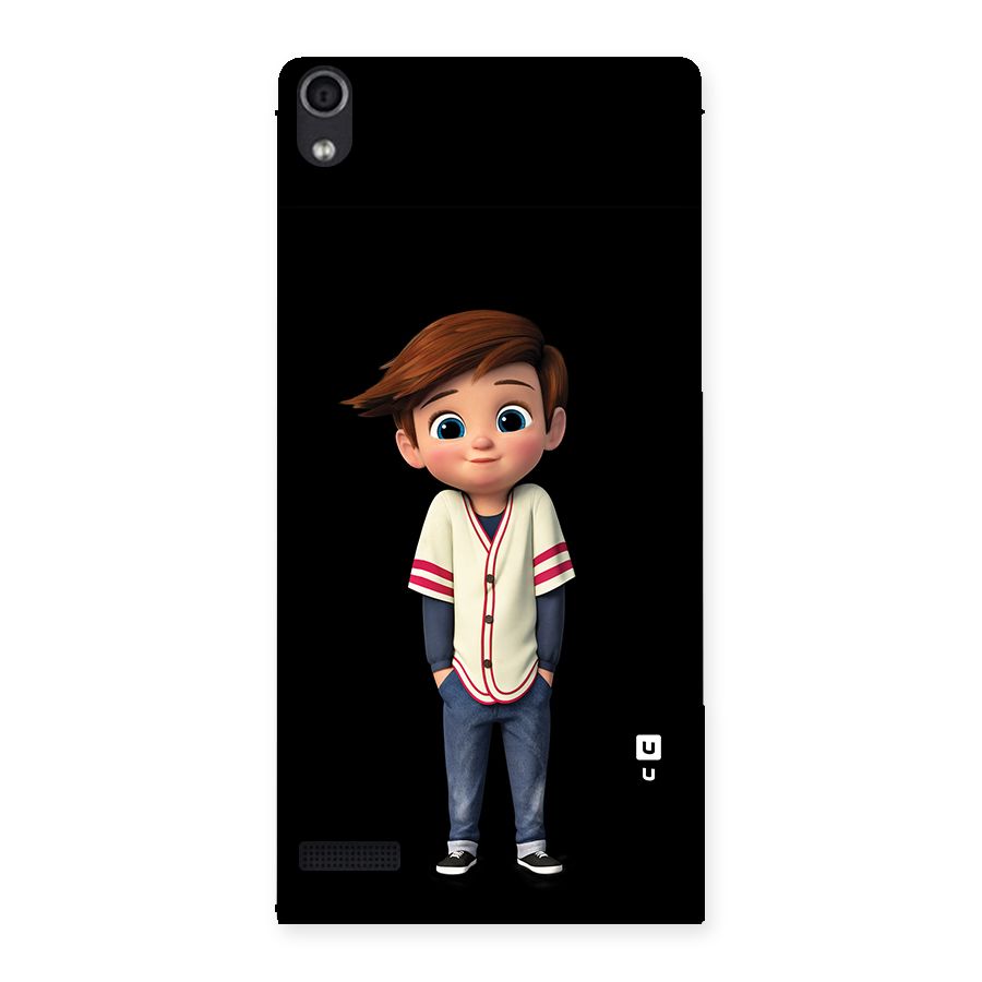 Cute Boy Tim Back Case for Ascend P6