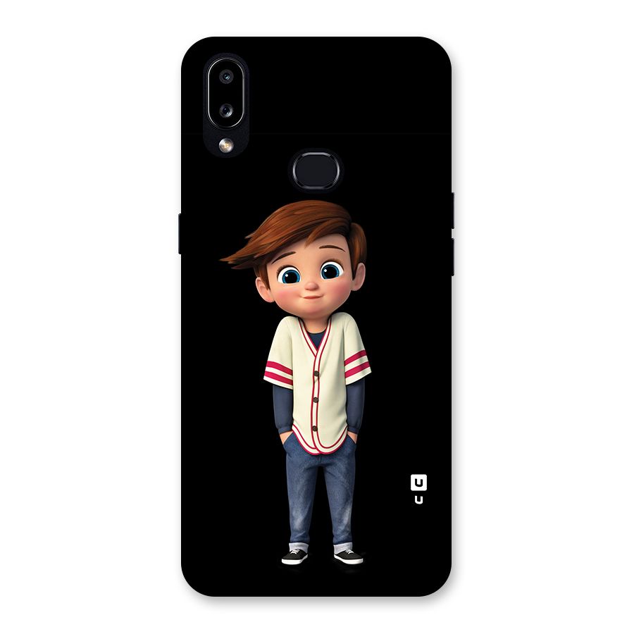 Cute Boy Tim Back Case for Galaxy A10s