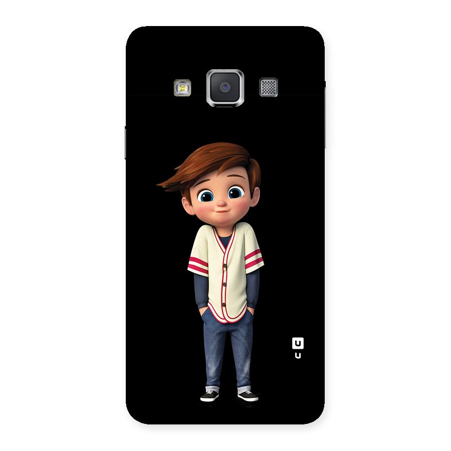 Cute Boy Tim Back Case for Galaxy A3