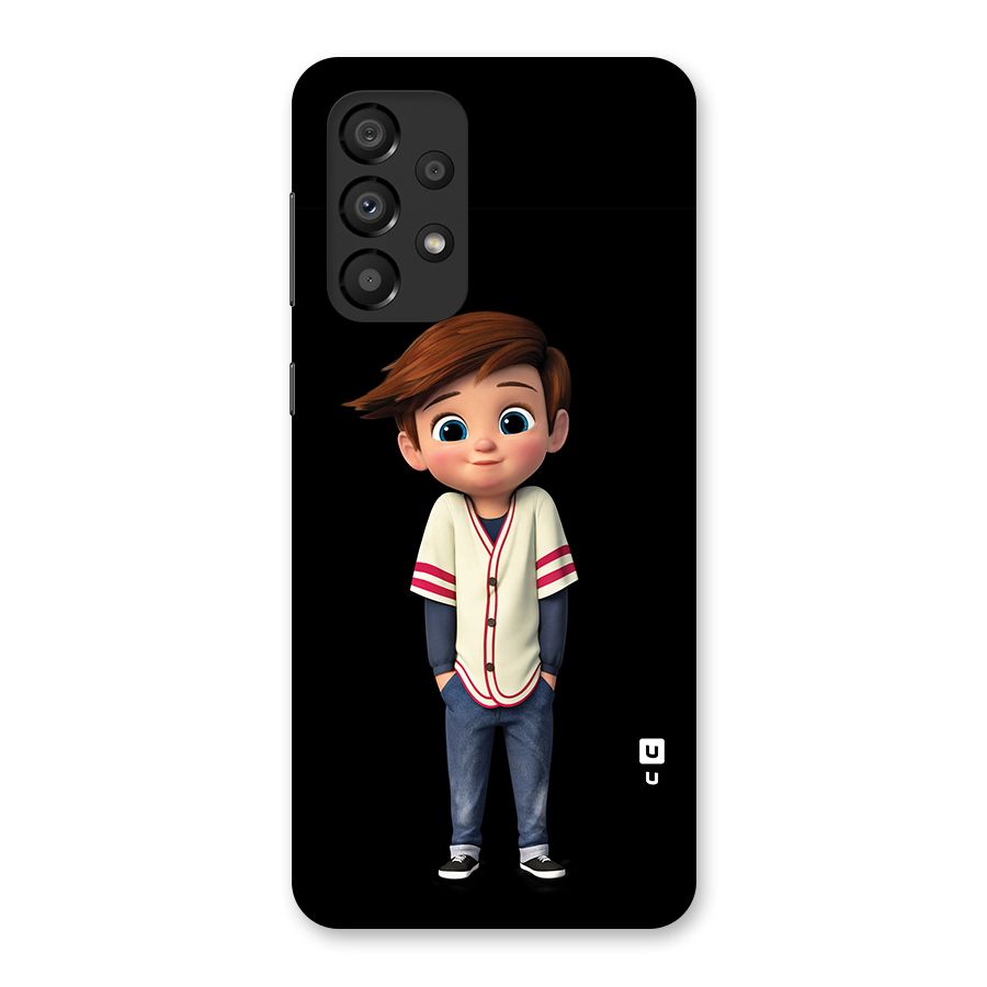 Cute Boy Tim Back Case for Galaxy A33 5G