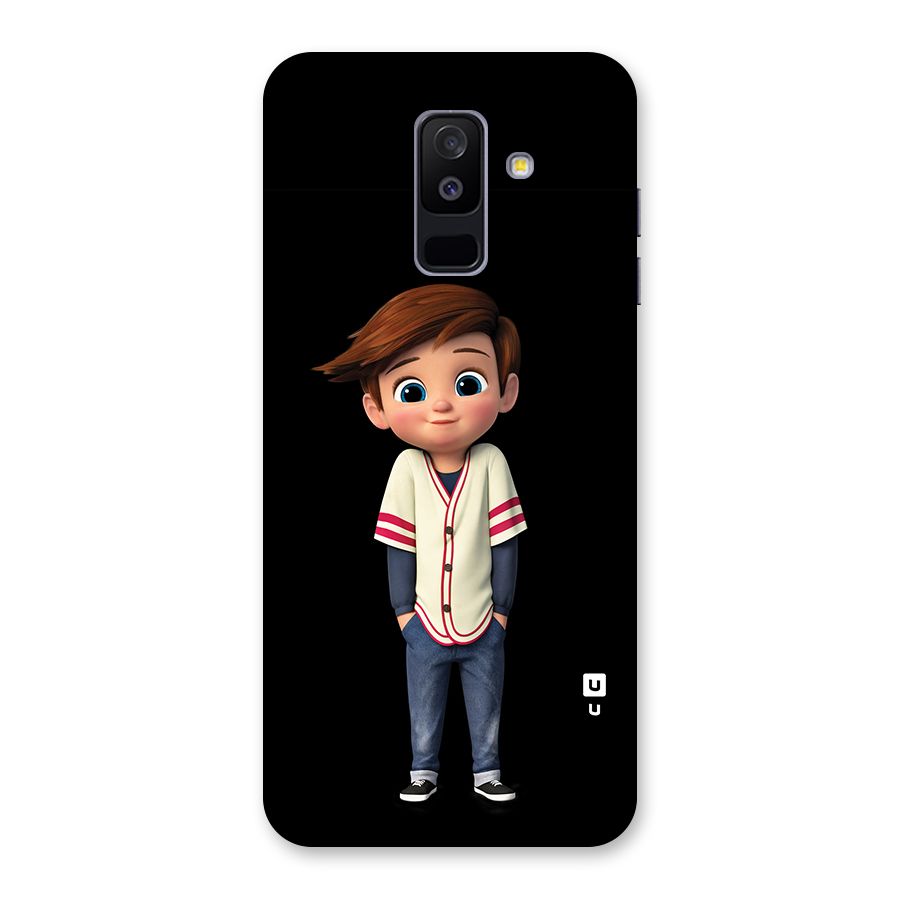Cute Boy Tim Back Case for Galaxy A6 Plus