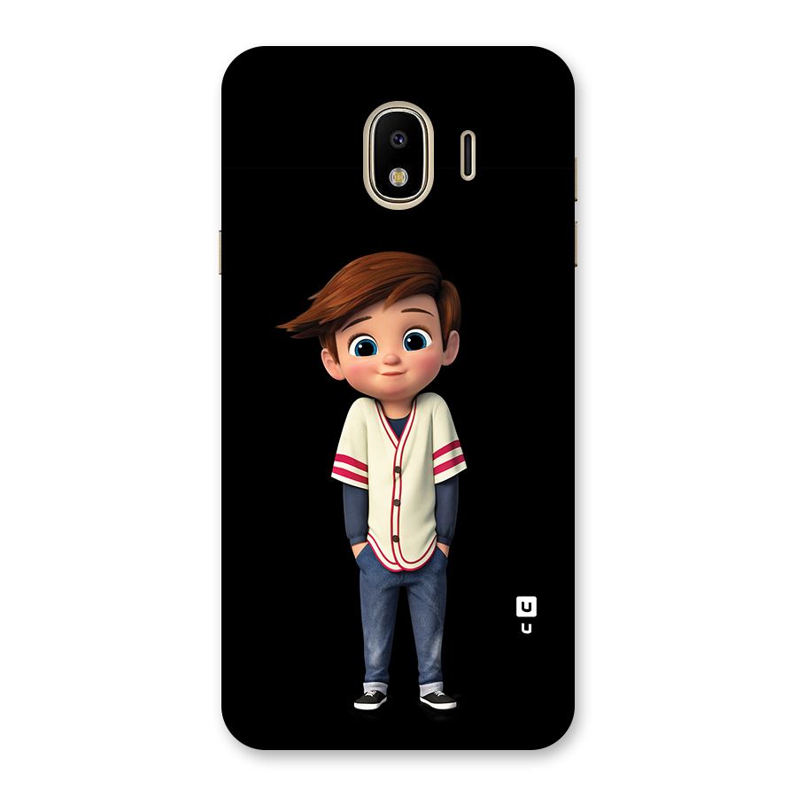 Cute Boy Tim Back Case for Galaxy J4