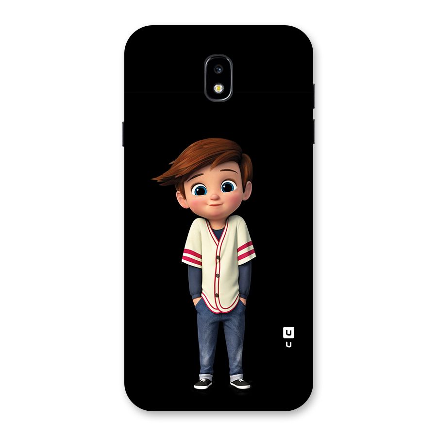 Cute Boy Tim Back Case for Galaxy J7 Pro