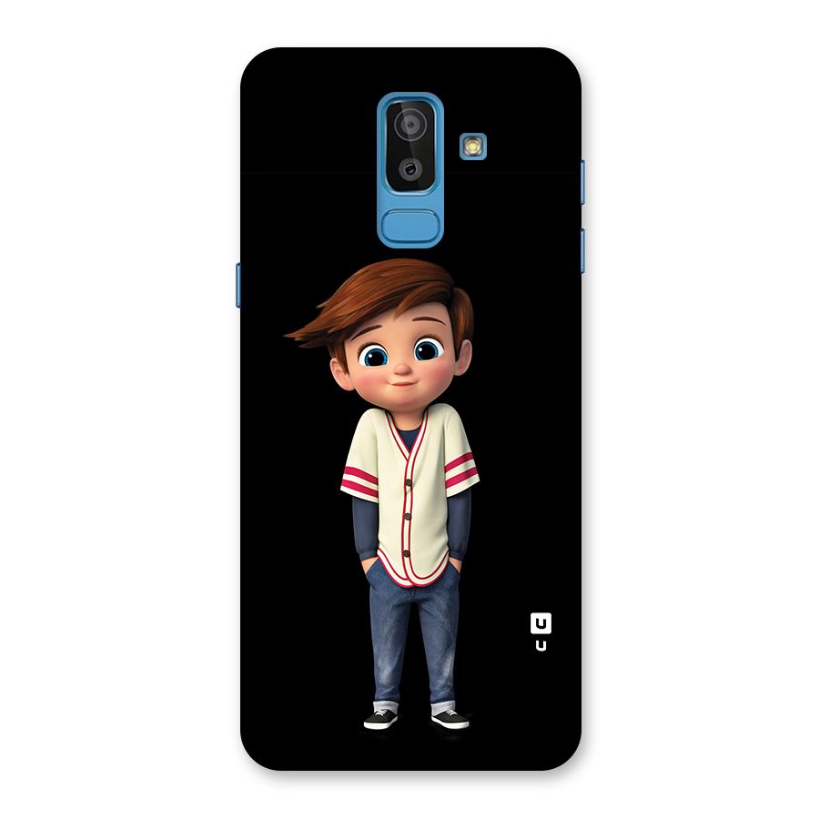Cute Boy Tim Back Case for Galaxy J8