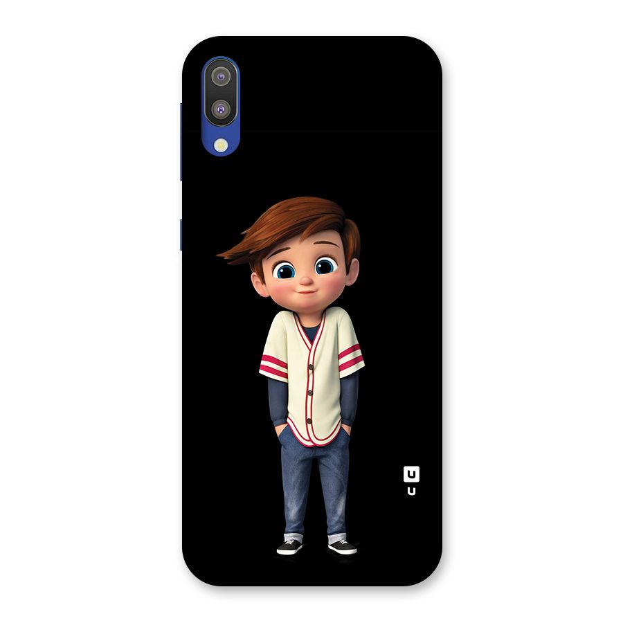 Cute Boy Tim Back Case for Galaxy M10