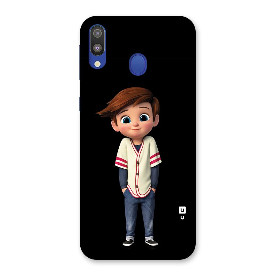 Cute Boy Tim Back Case for Galaxy M20