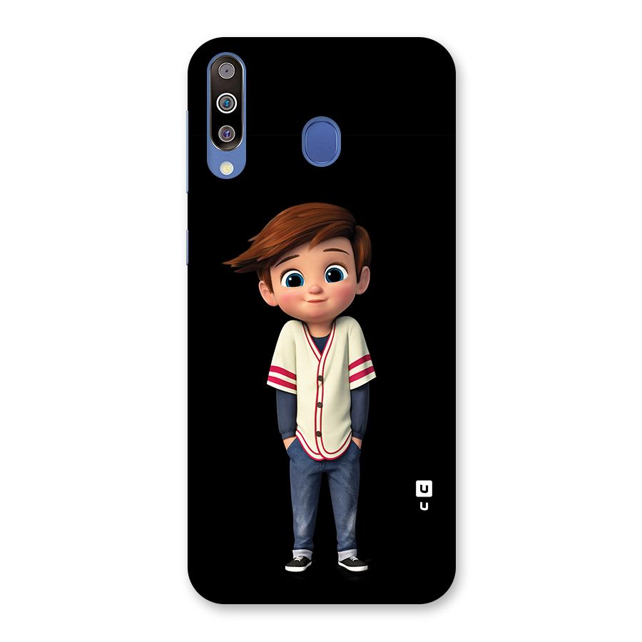 Cute Boy Tim Back Case for Galaxy M30