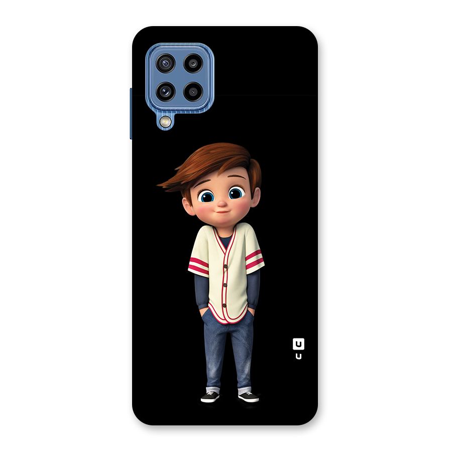 Cute Boy Tim Back Case for Galaxy M32