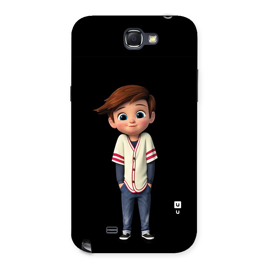 Cute Boy Tim Back Case for Galaxy Note 2
