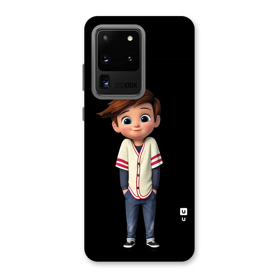 Cute Boy Tim Back Case for Galaxy S20 Ultra
