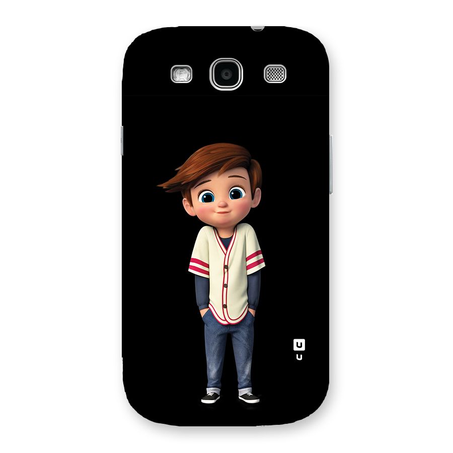 Cute Boy Tim Back Case for Galaxy S3