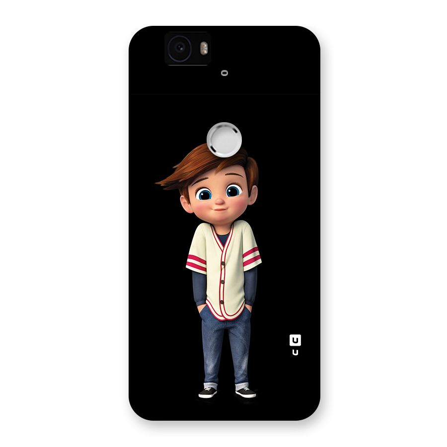 Cute Boy Tim Back Case for Google Nexus-6P