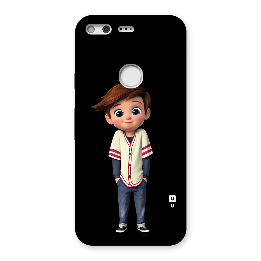 Cute Boy Tim Back Case for Google Pixel