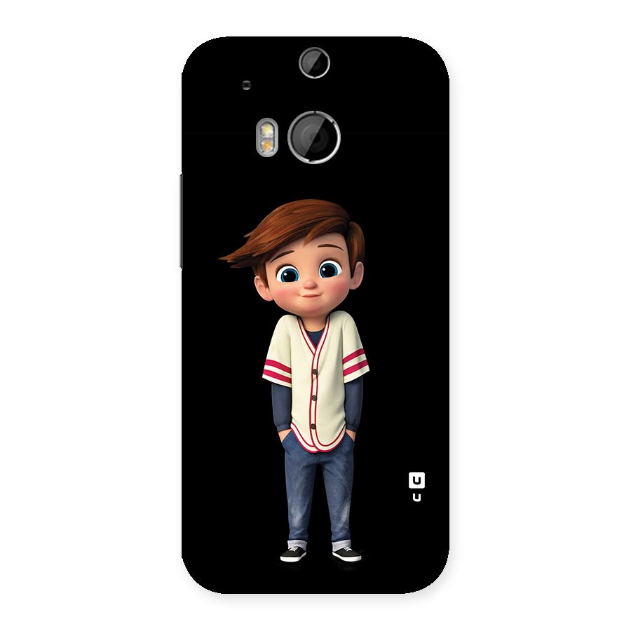 Cute Boy Tim Back Case for HTC One M8