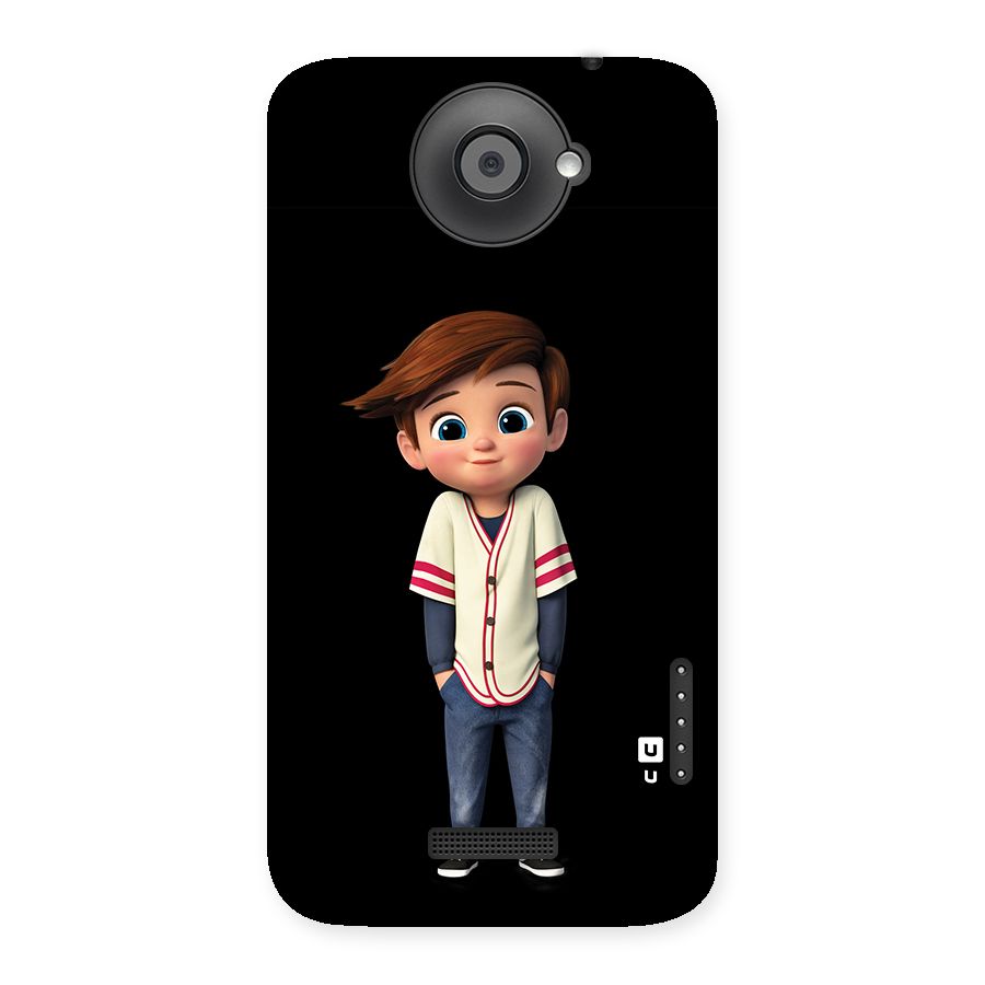 Cute Boy Tim Back Case for HTC One X
