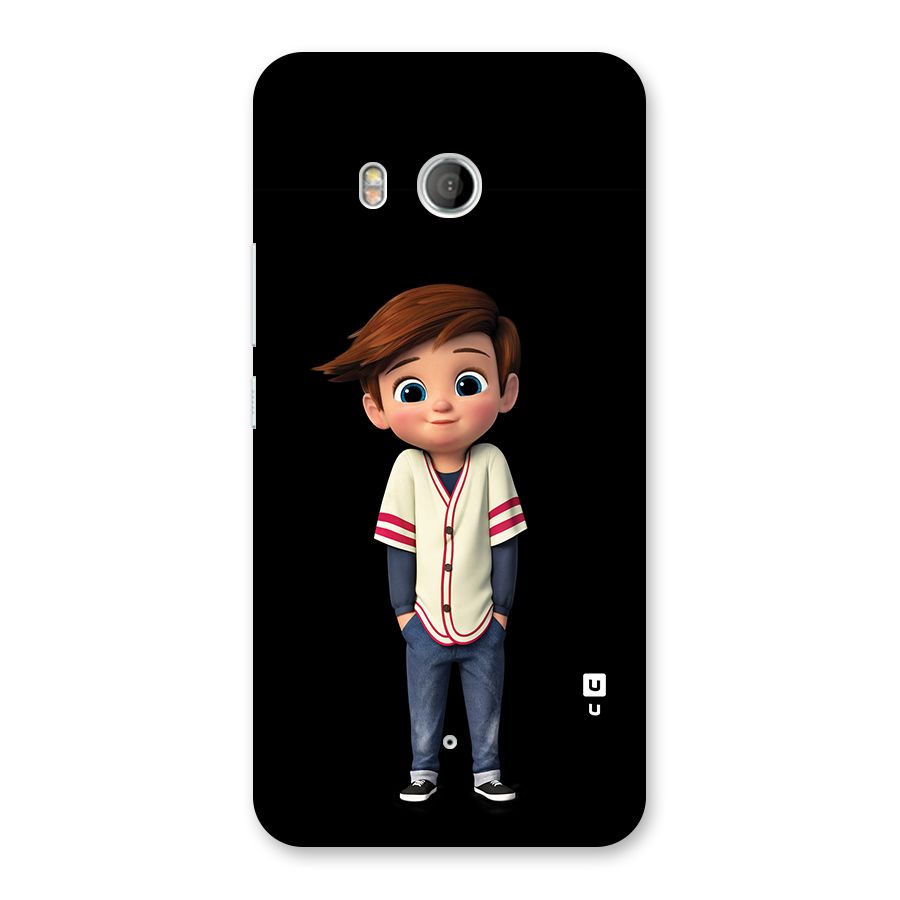 Cute Boy Tim Back Case for HTC U11