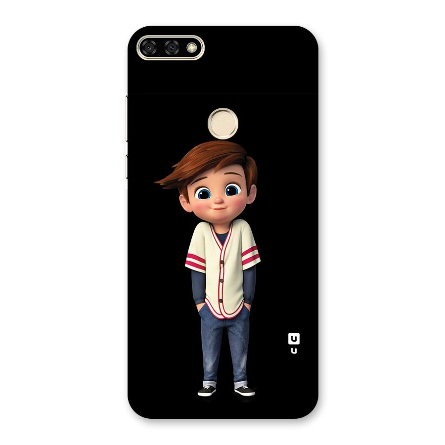 Cute Boy Tim Back Case for Honor 7A