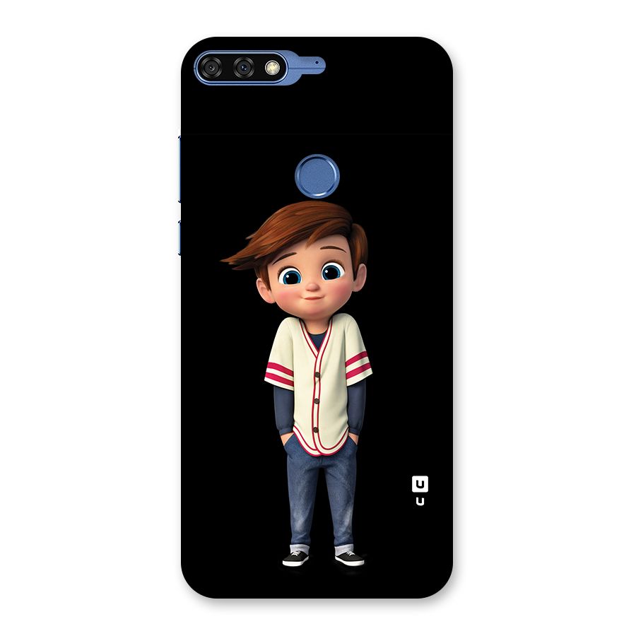 Cute Boy Tim Back Case for Honor 7C
