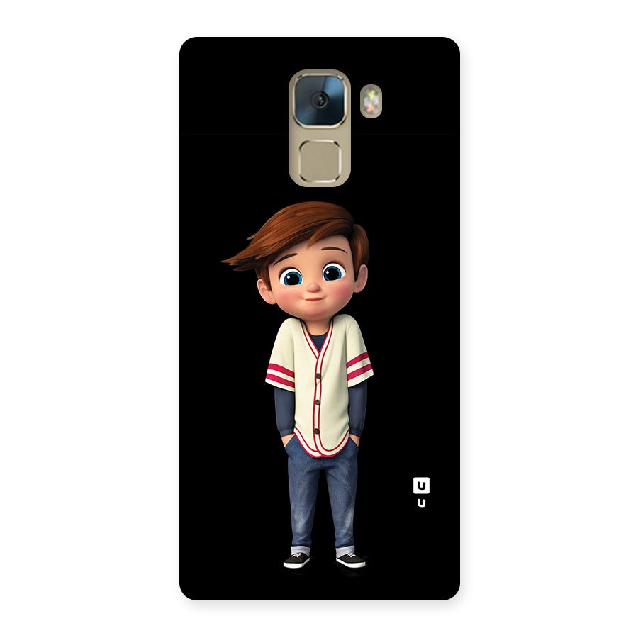Cute Boy Tim Back Case for Huawei Honor 7