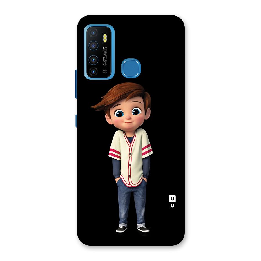 Cute Boy Tim Back Case for Infinix Hot 9
