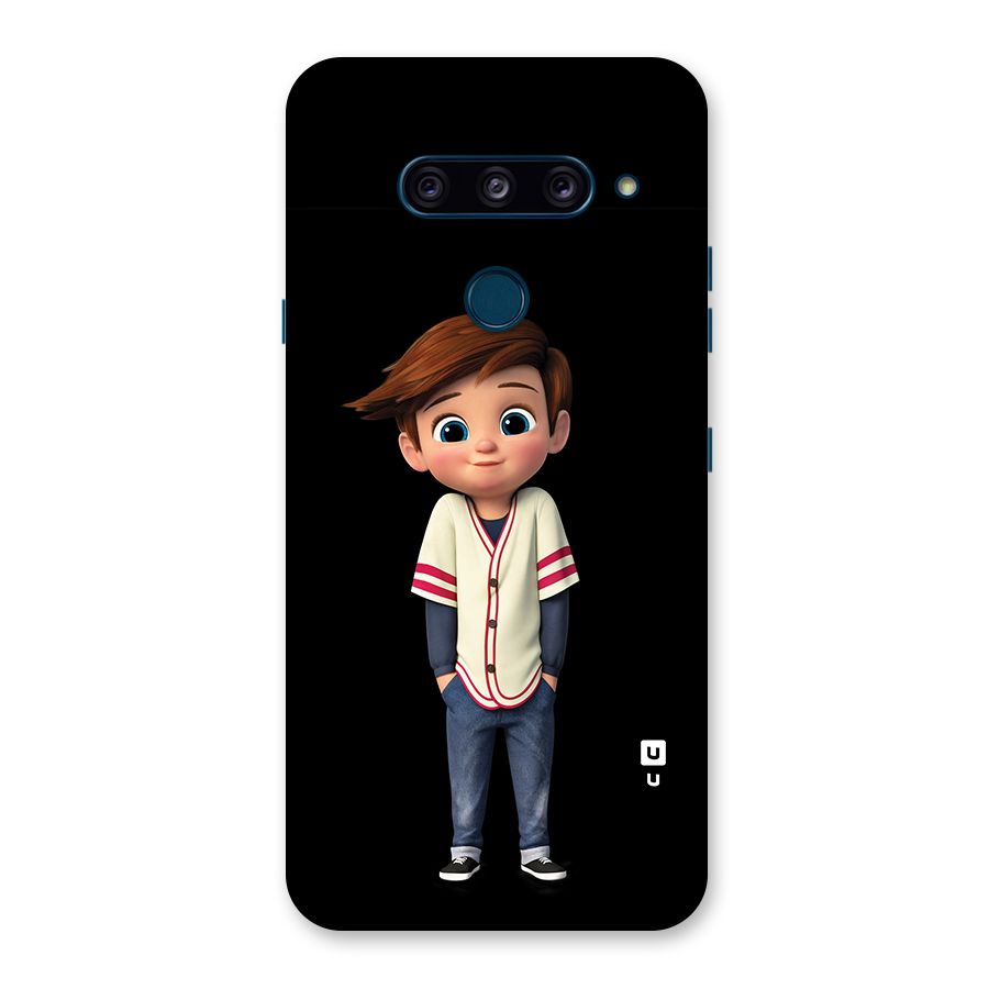 Cute Boy Tim Back Case for LG  V40 ThinQ