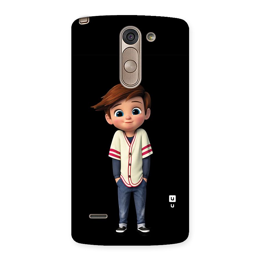 Cute Boy Tim Back Case for LG G3 Stylus
