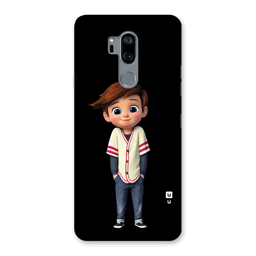 Cute Boy Tim Back Case for LG G7