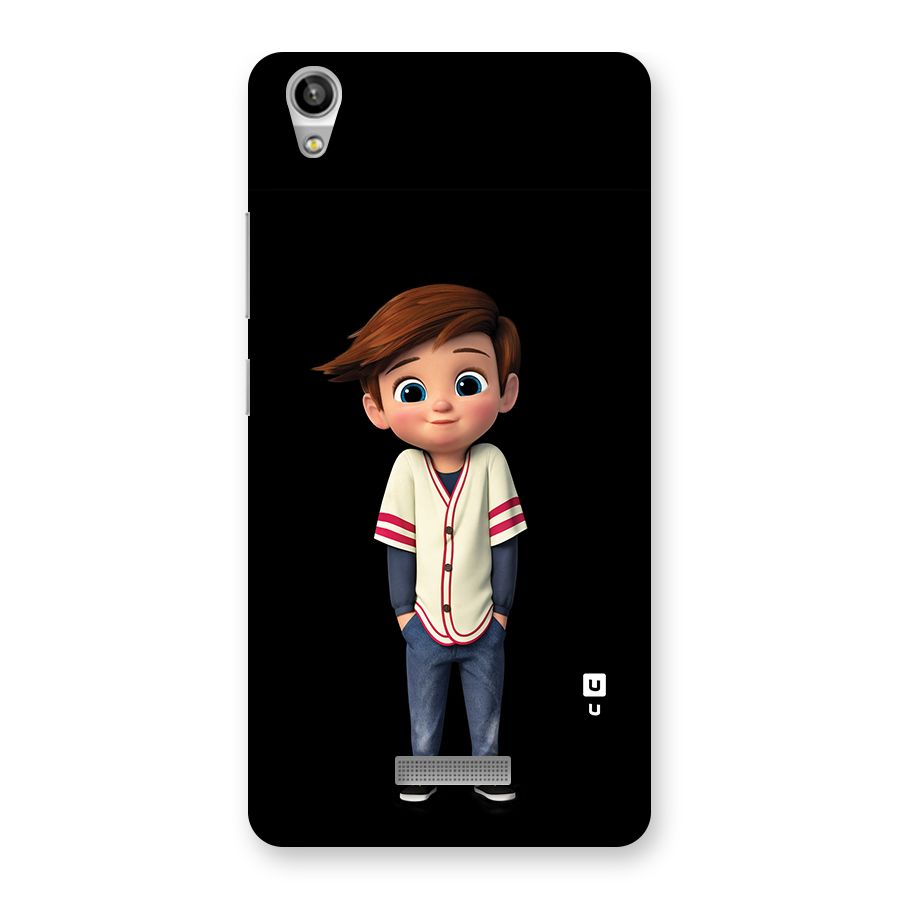 Cute Boy Tim Back Case for Lava-Pixel-V1