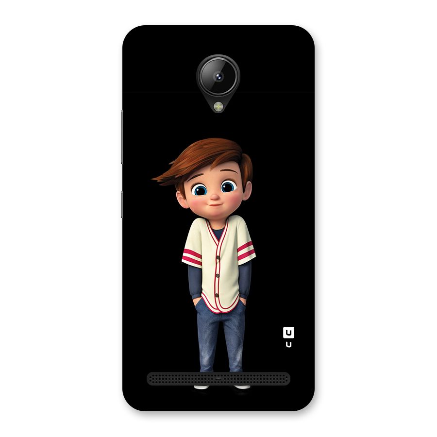 Cute Boy Tim Back Case for Lenovo C2