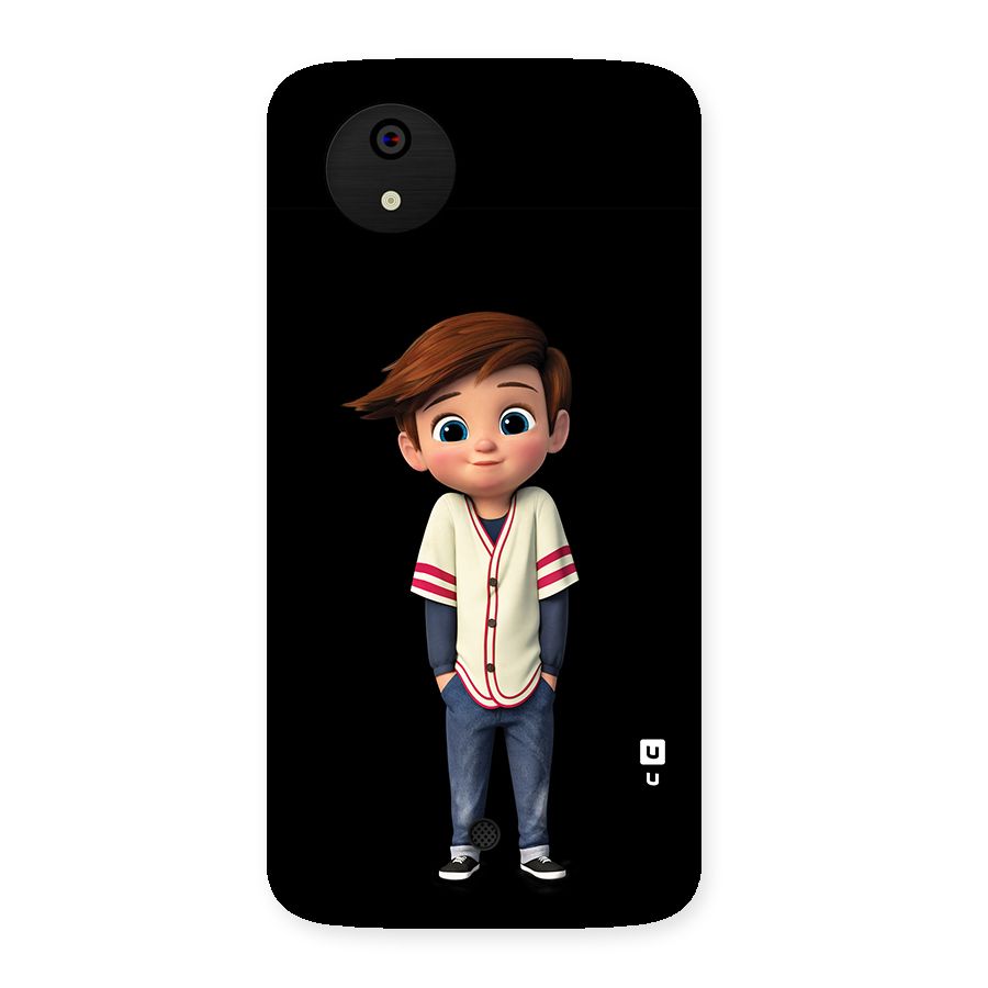 Cute Boy Tim Back Case for Micromax Canvas A1