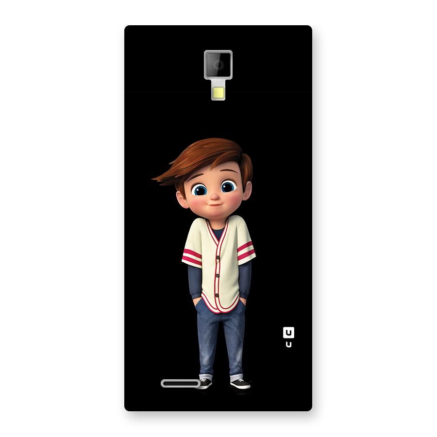 Cute Boy Tim Back Case for Micromax Canvas Xpress A99