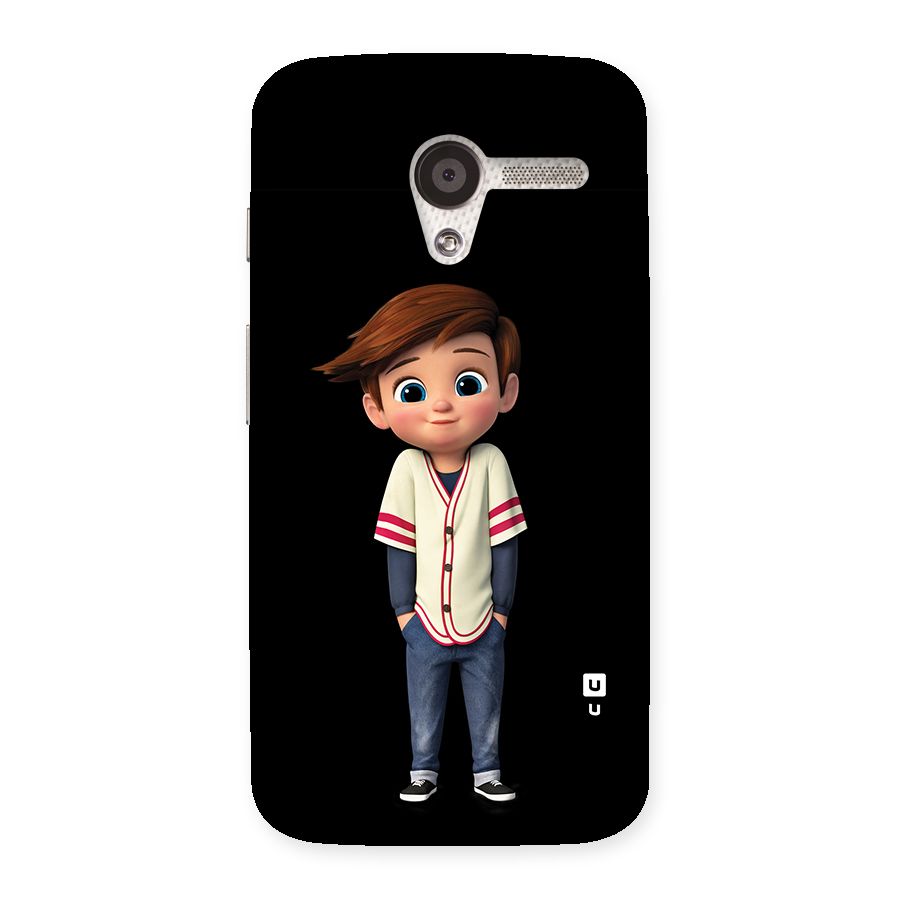 Cute Boy Tim Back Case for Moto X