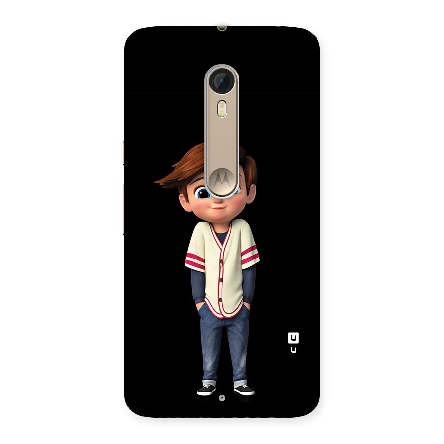 Cute Boy Tim Back Case for Motorola Moto X Style