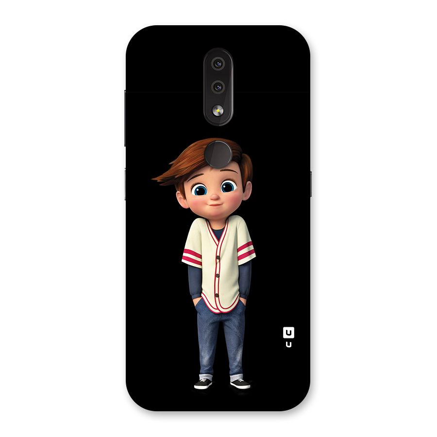 Cute Boy Tim Back Case for Nokia 4.2